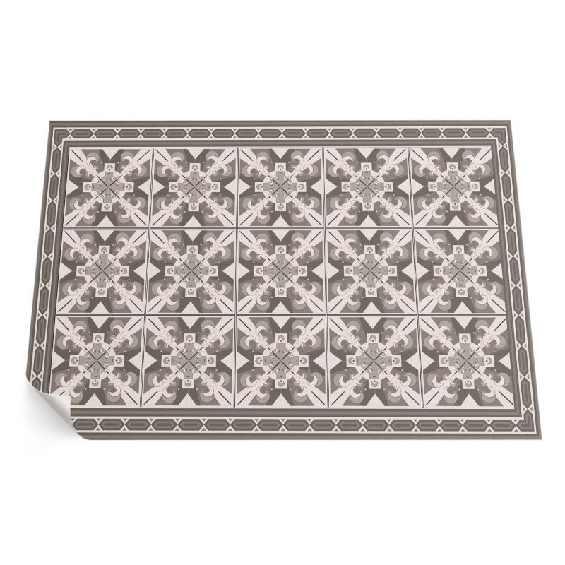 Dywan Winylowy Zewnętrzny ArtPrintCave 60x90 cm Geometryczne romby zdobione kafelki 1 szt.