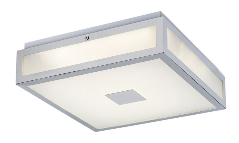 Lampa sufitowa wisząca Rabalux Zoya 0343 biała chromowana retro wbudowany LED 24W 1 szt.