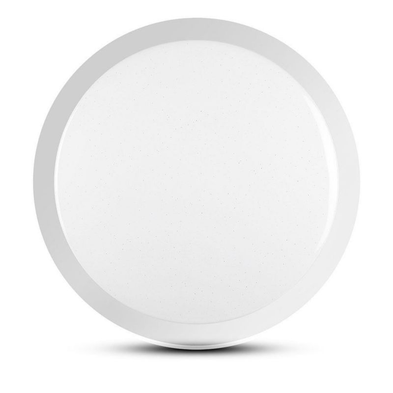 Plafon sufitowy nowoczesny V-TAC biały LED 24W 2700K-6400K+RGB 2400lm IP20 wym: 5,5 x 31 x 31 cm tworzywo sztuczne - 1 szt.