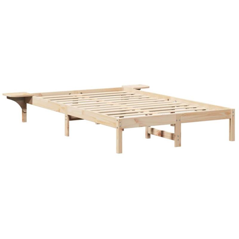 Rama łóżka WaszeMeble 135x190 cm Naturalny sosna WM-873193 1 szt.