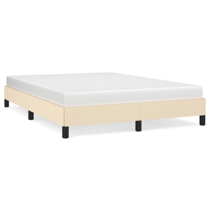 Łóżko tapicerowane WaszeMeble 140x190 cm kremowa WM-346717 1 szt.
