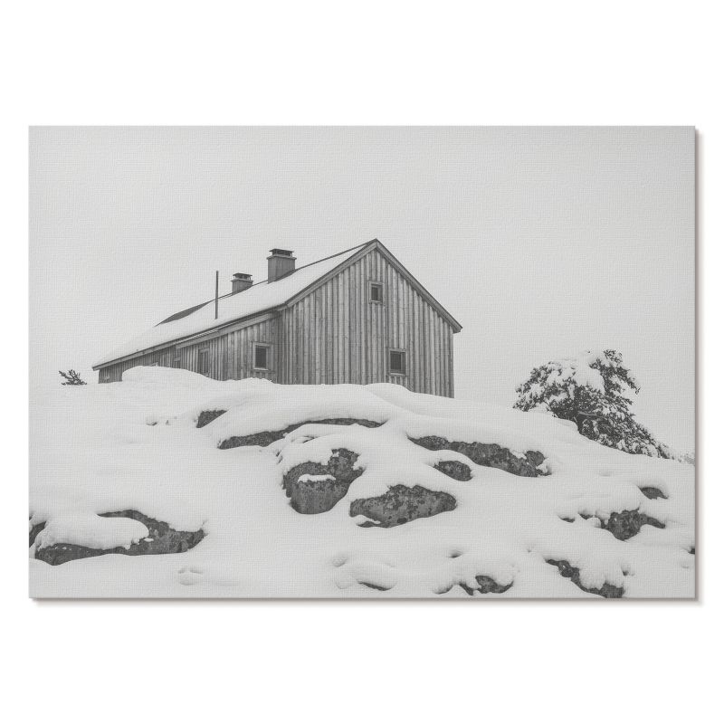 Obraz Plakat Canvas Tulup 59,4x42 cm (A2) Zimowy spokój Do salonu, biura, sypialni 1 szt.