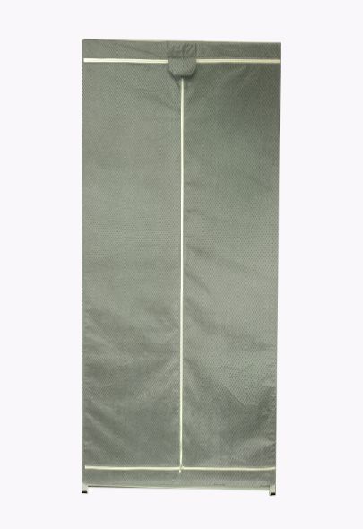 Pokrowiec ochronny na regał MODO24 213X50X50 cm futerał na stojak szary 1 szt.
