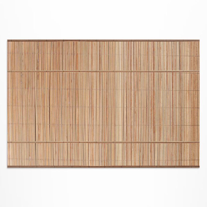 Zewnętrzny Dywan Winylowy Wallfluent 150x225 cm Trzcina drewniana ozdoba 1 szt.