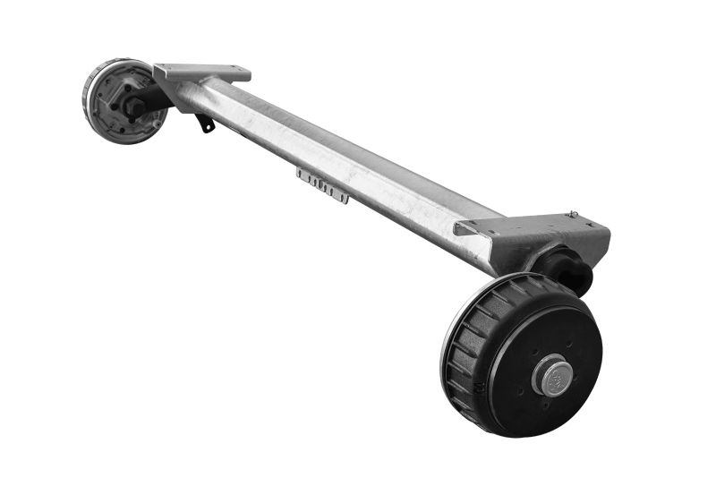 Oś hamowana AL-KO Euro do przyczepy podłodziowej 1800kg 1445/1555mm 2030mm 5x112 1 szt.