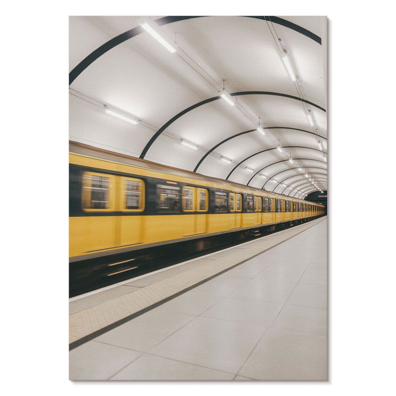 Plakat na Ścianę Tulup 21x29,7 cm (A4) Szybkie metro Do biura, salonu, przedpokoju 1 szt.