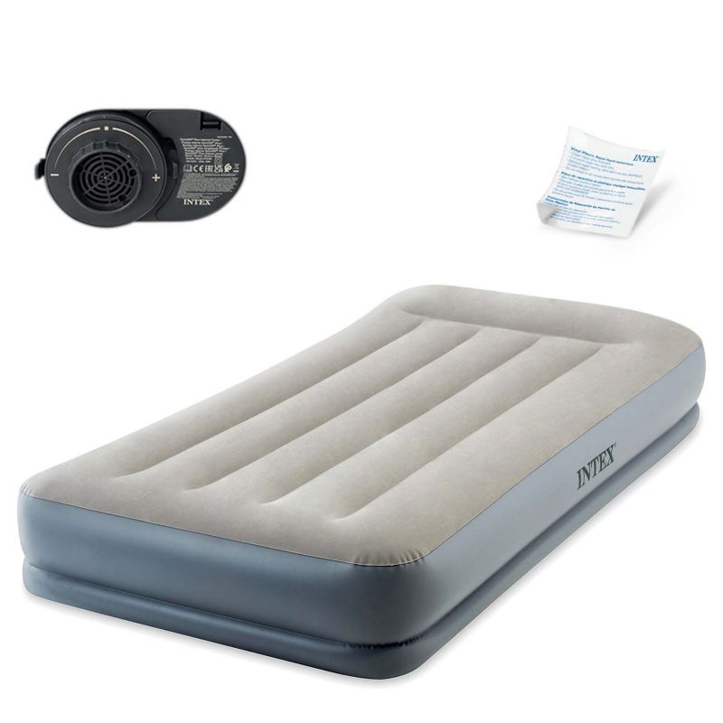Materac dmuchany Intex 64116ND jednoosobowy z wbudowaną pompką 191x99x30 cm 1szt.