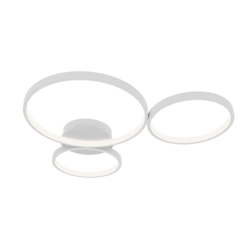 Lampa sufitowa Italux MAVER biała 3 x LED 40W 2100lm wym:6,1x61,2x61,2cm IP20 -1 szt.