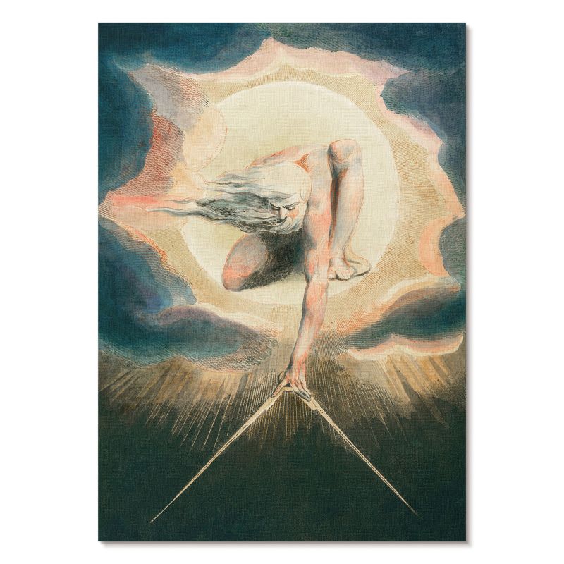 Nowoczesny Plakat na Płótnie Tulup 21x29,7 cm (A4) Starzec Dni Do sypialni, salonu, biura 1 szt.