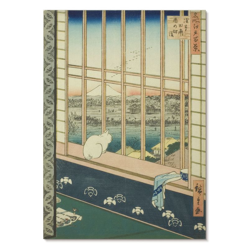 Nowoczesny Plakat na Płótnie Tulup 29,7x42 cm (A3) Pola ryżowe Asakusa Do sypialni, salonu, biura 1 szt.