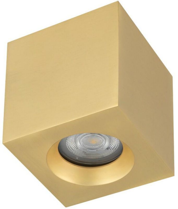 Lampa Sufitowa PARANA Nowodvorski Złoty 1xGU10 IP44 8,5x8,5x8,5 cm 1szt.
