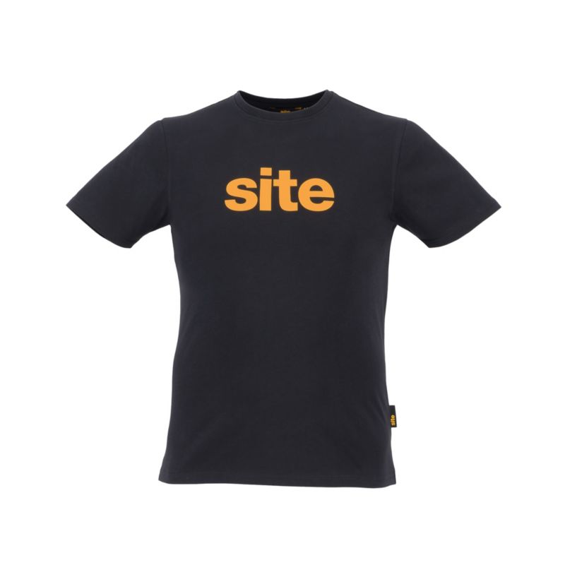 T-shirt Site Allitt czarny M