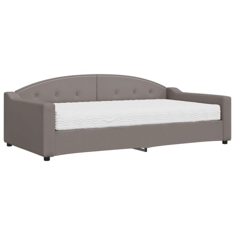 Sofa rozkładana WaszeMeble 100x200 cm Taupe tkanina WM-3197520 1 szt.