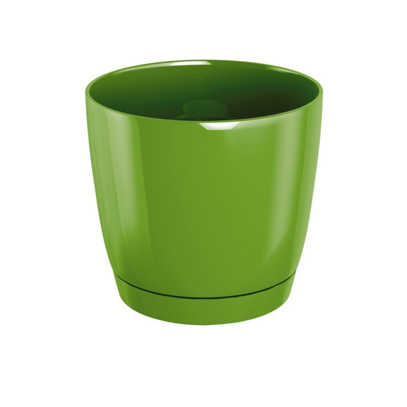 Doniczka Prosperplast Coubi 11 l 28 cm oliwka