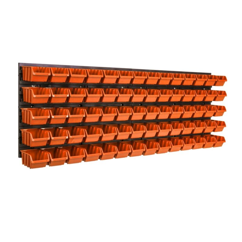 Tablica narzędziowa botle 115 x 39 cm ścianka warsztat 70 kuwet garaż uchwyty haki 1 szt