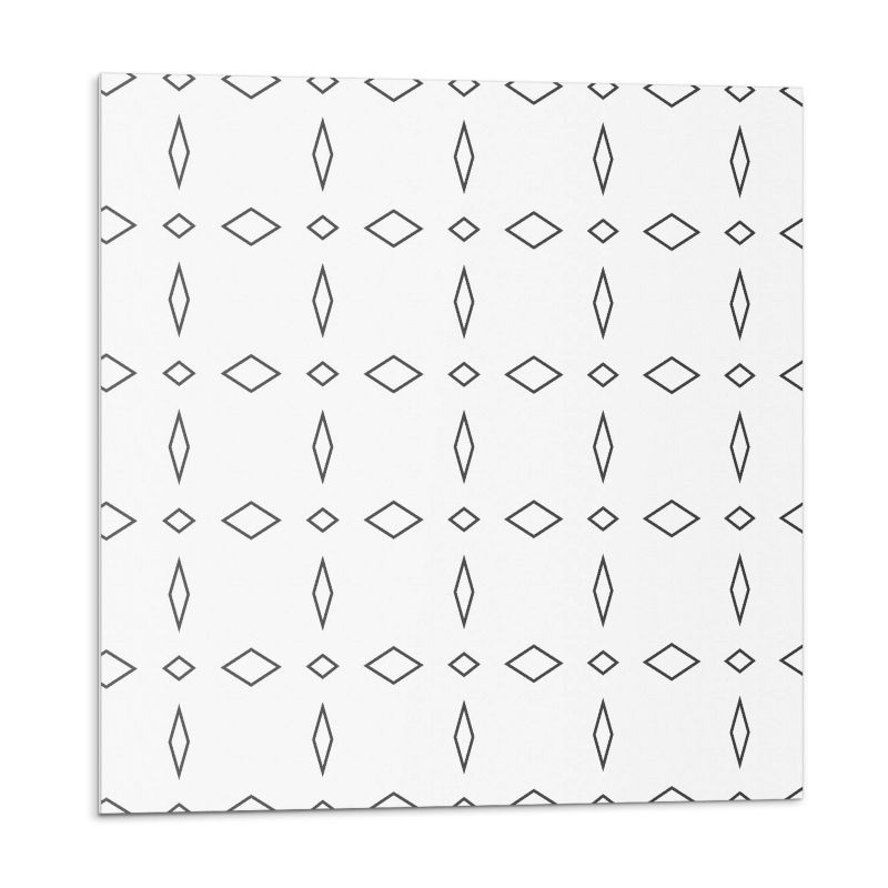 Kafelki samoprzylepne Wallfluent 30x30 cm Wzór rombów w stylu geometrycznym 9 szt.