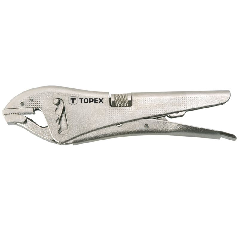 Szczypce zaciskowe TOPEX uniwersalne 225 mm, proste szczęki 1 szt
