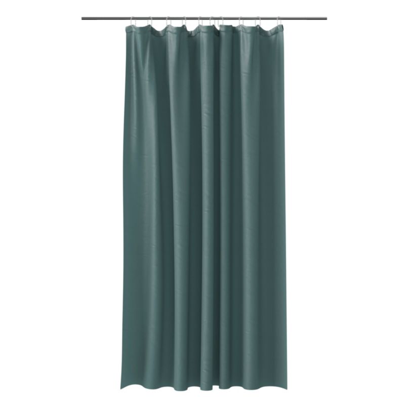 Zasłonka prysznicowa GoodHome Kina 180 x 200 cm zielona