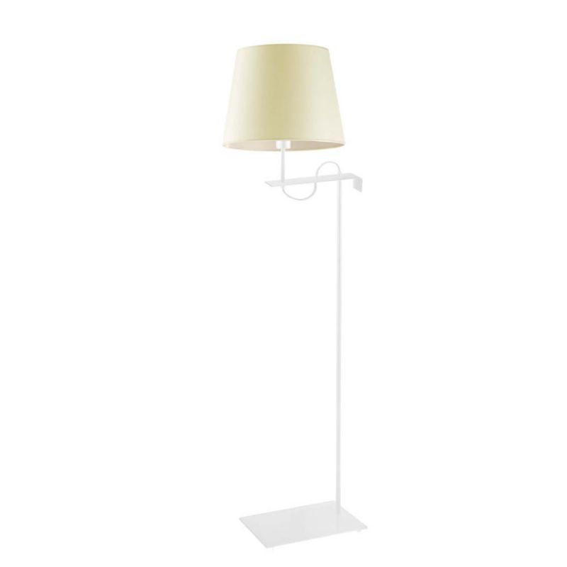 Lampa stojąca Volta Light Factory podłogowa z abażurem ecru stożek POINT 1szt.