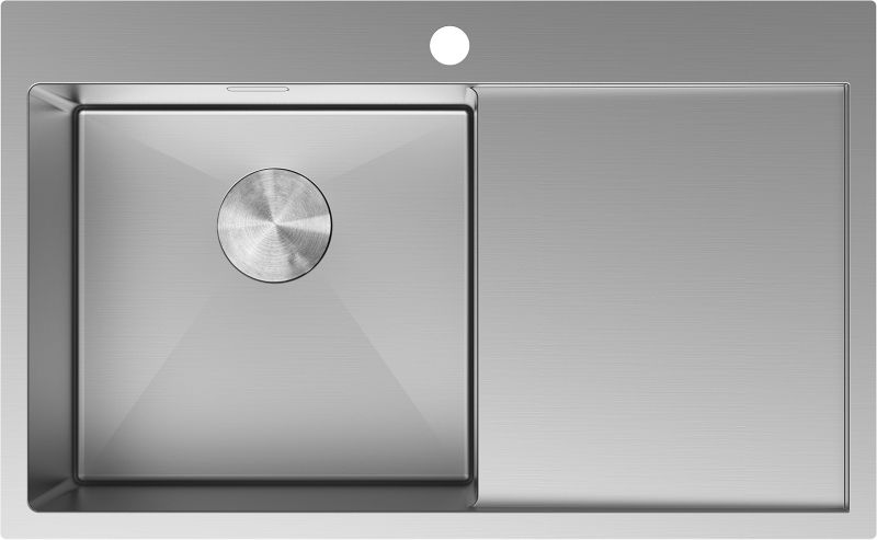 Zlewozmywak stalowy wpuszczany Mexen Exar inox 780 x 480 mm 1-komorowy 1 szt.