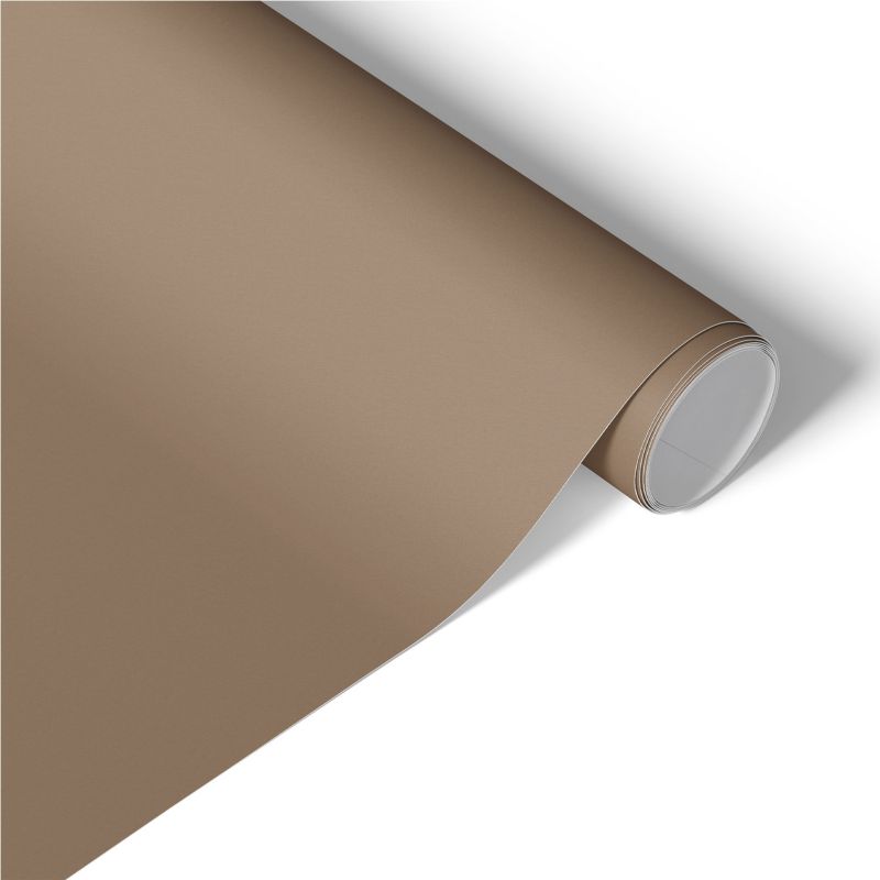 Okleina Meblowa Tulup 75x150 cm Jasny brąz Samoprzylepna Folia do Renowacji DIY 1 rol.