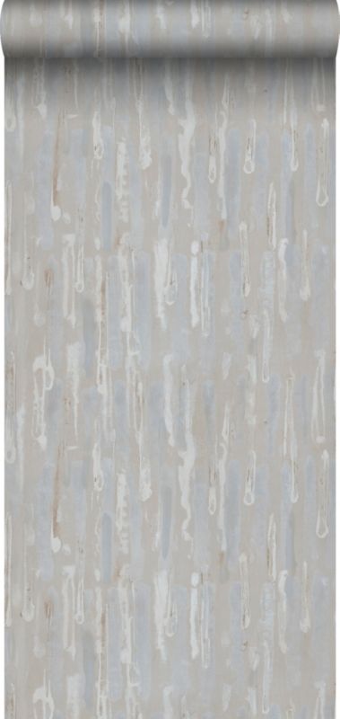 Tapeta Sanders & Sanders wygląd drewna niebieskoszarym 53 cm x 10 m - 1 rol.