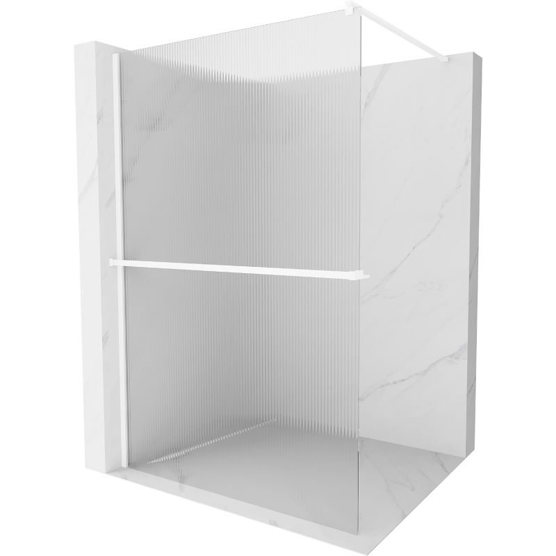 Ścianka prysznicowa Mexen Kioto+ biały 110x200 cm 800-110-121-20-09 1 szt.