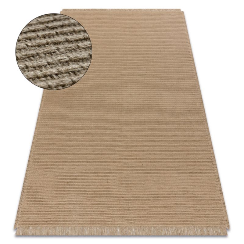 Dywan Jute RugsX 140x190 cm beż D1479 1 szt.