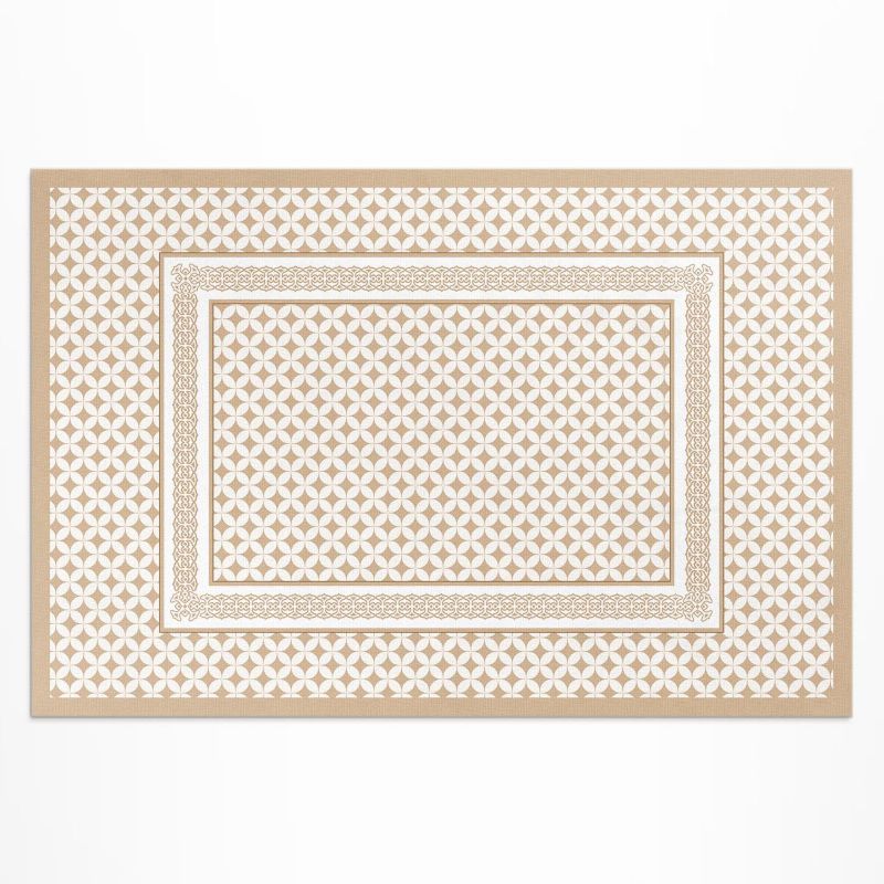 Dywan Winylowy Zewnętrzny Wallfluent 120x180 cm Geometryczny warkocz mozaika glamour 1 szt.