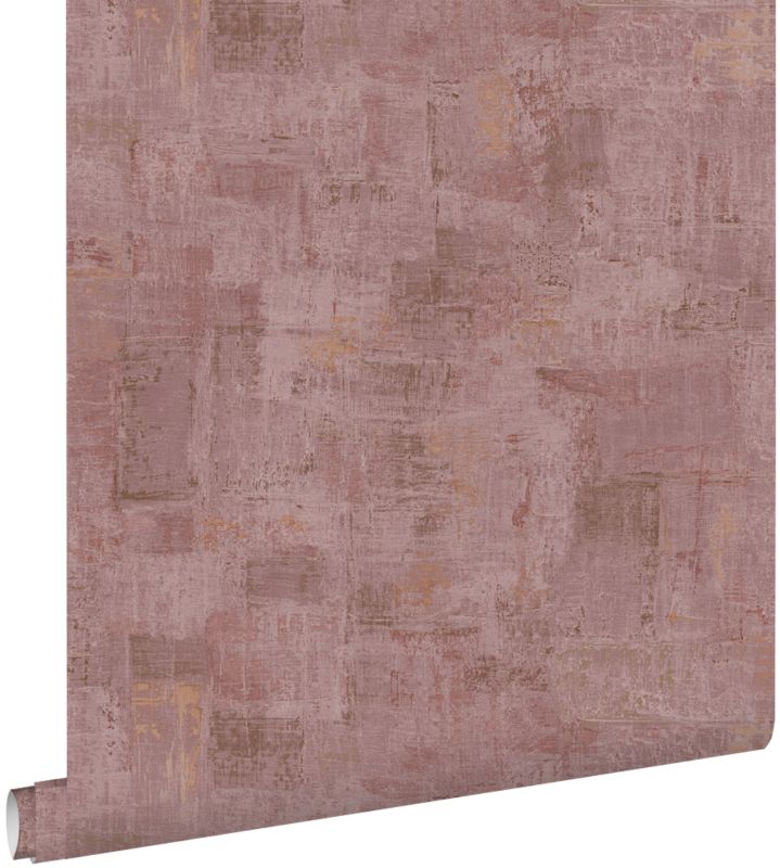 Tapeta ESTAhome malownicza struktura fioletowego mauve 50 x 900 cm - 1 rol.