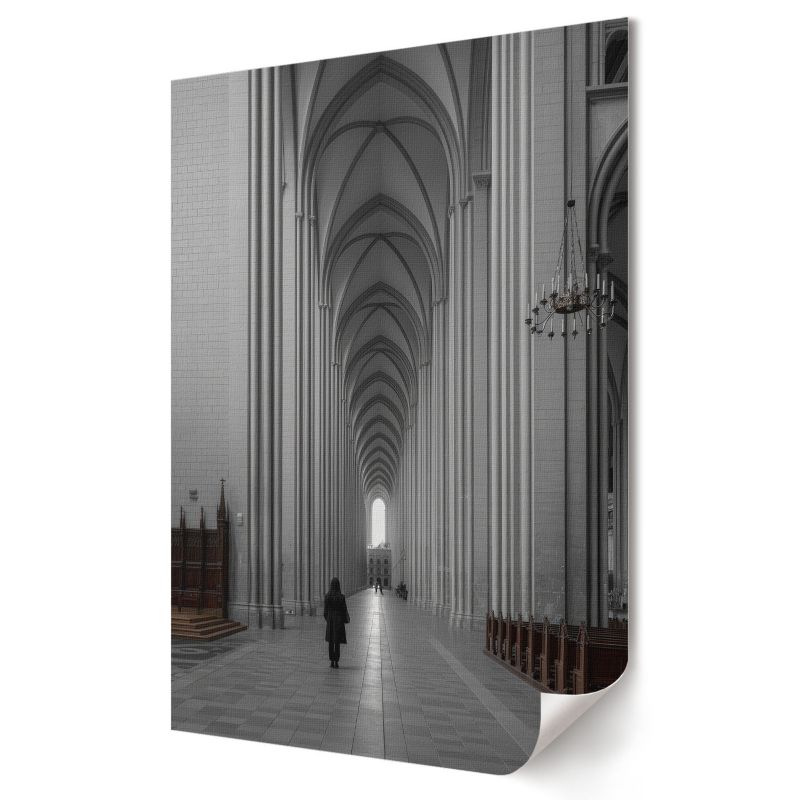 Plakat Wallfluent Format A3 Gotycka świątynia Artysta Kall 1 szt.
