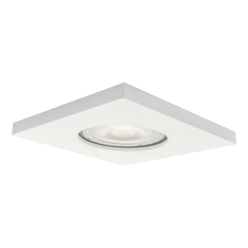Oprawa wpuszczana Light Prestige Lagos łazienkowa biała ruchoma 1 x GU10 x 50W IP65 wym: 2,2 x 7,7 x 7,7 cm kwadratowa - 1 szt.