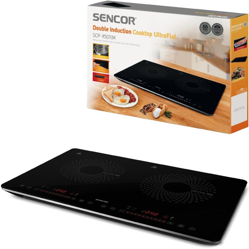 Kuchenka Indukcyjna Sencor SCP 4501BK 3400W Slim 1szt