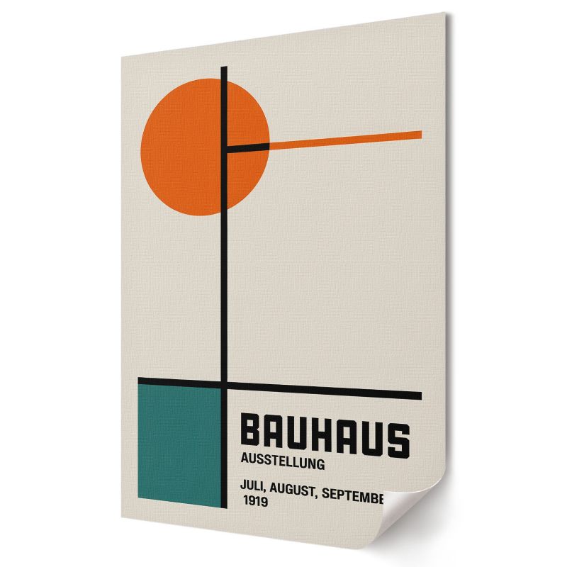 Plakat na ścianę Wallfluent Format A1 Styl Bauhaus Artysta Paweł Kowalczyk 1 szt.