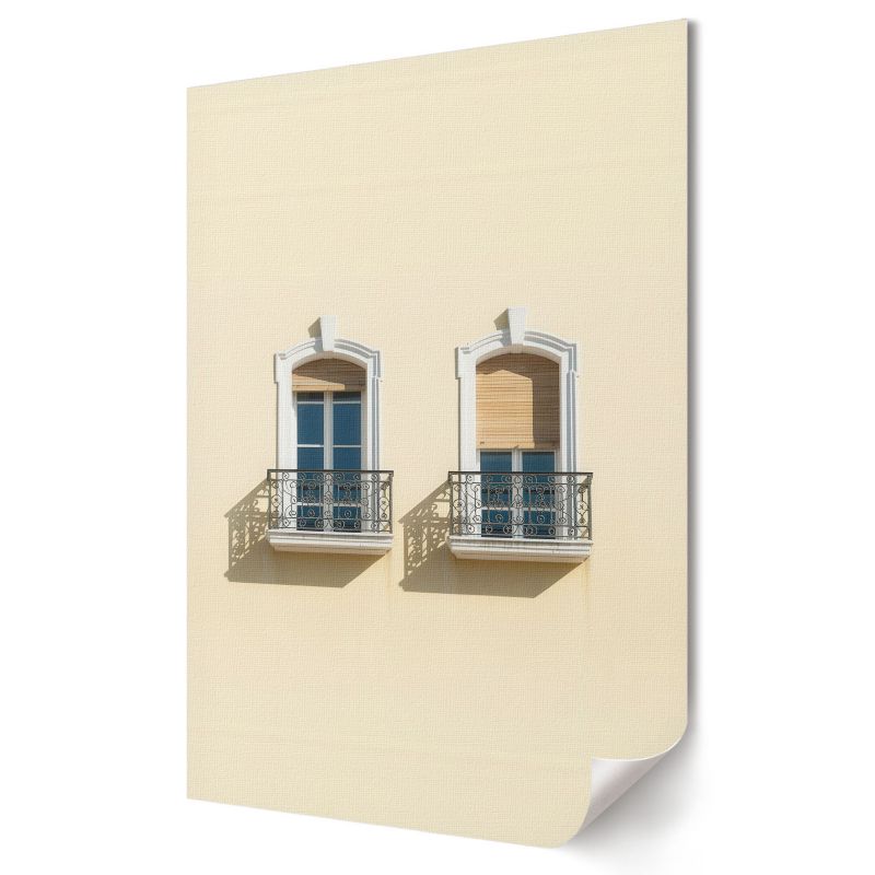 Plakat canvas Wallfluent Format A3 Okna fasady Artysta Gie 1 szt.