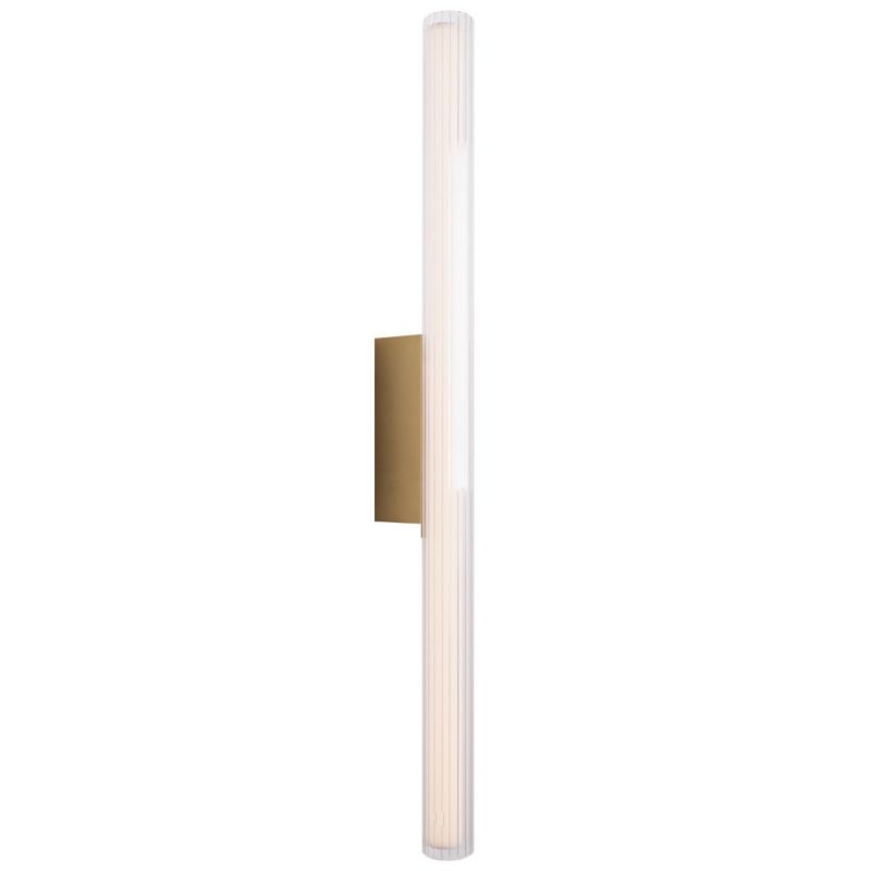 Kinkiet ścienny Maxlight Fayette złoty LED 18W 3000K 1170lm IP44 wym: 91 x 6 x 12 cm - 1 szt.