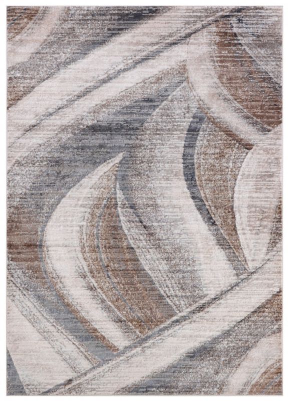 Dywan Wewnętrzny Massa Beige Prostokątny Mazovia 80x150cm Beżowy Motyw Abstrakcyjny 1 szt.