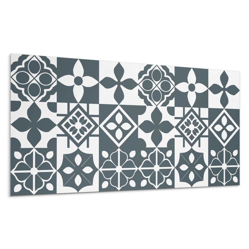 Panel samoprzylepny Wallfluent 100x50 cm Kafelki z geometrycznymi wzorami 1 szt.