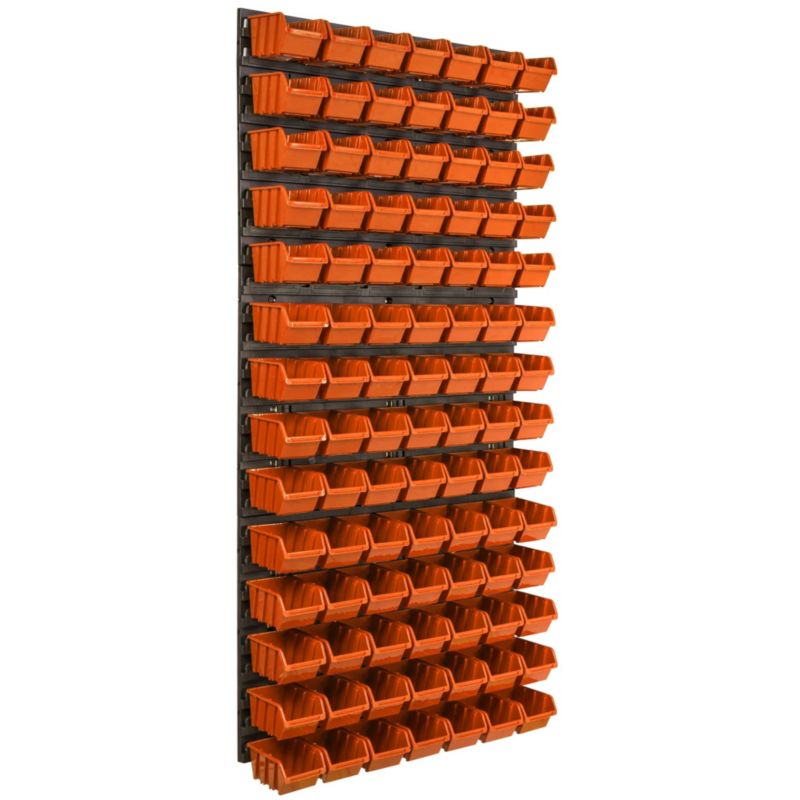 Tablica narzędziowa botle 58 x 117 cm ścianka warsztat 98 kuwet garaż uchwyty haki 1 szt