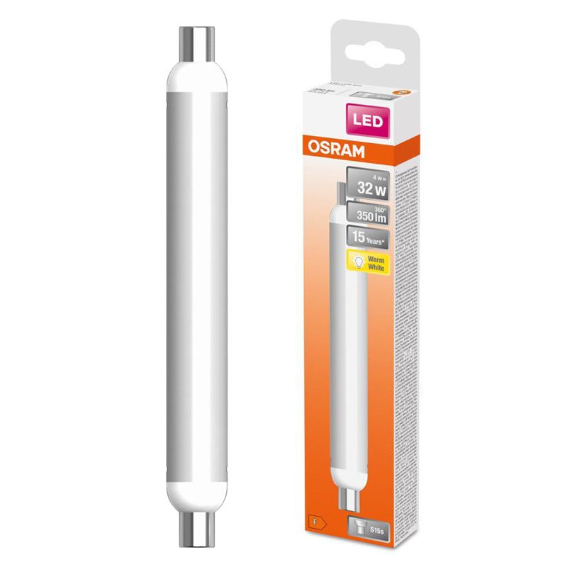 Żarówka LED Osram Tubularna S15s 4W 350lm 2700K 140st 1 szt.