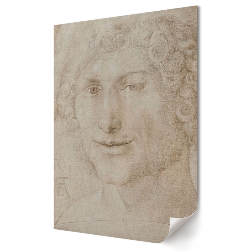 Plakat canvas Wallfluent Format A3 Głowa młodzieńca Artysta Albrecht Dürer 1 szt.