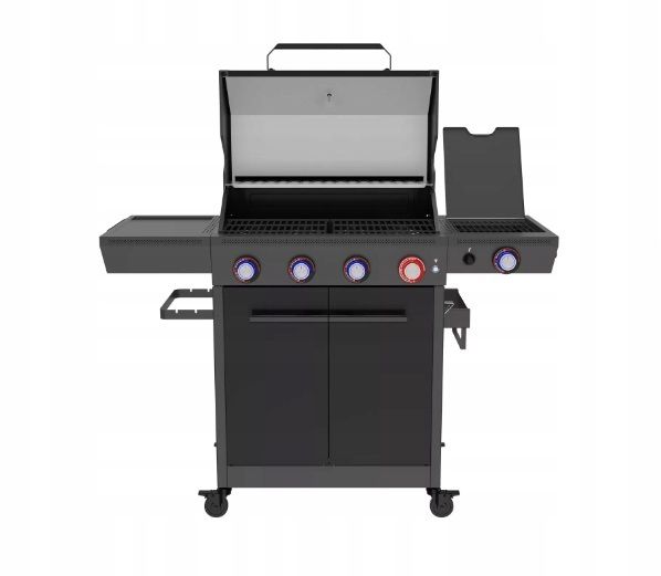 Grill gazowy EL FUEGO KEY WEST 4+1 żeliwny ruszt strefa turbo 1szt.