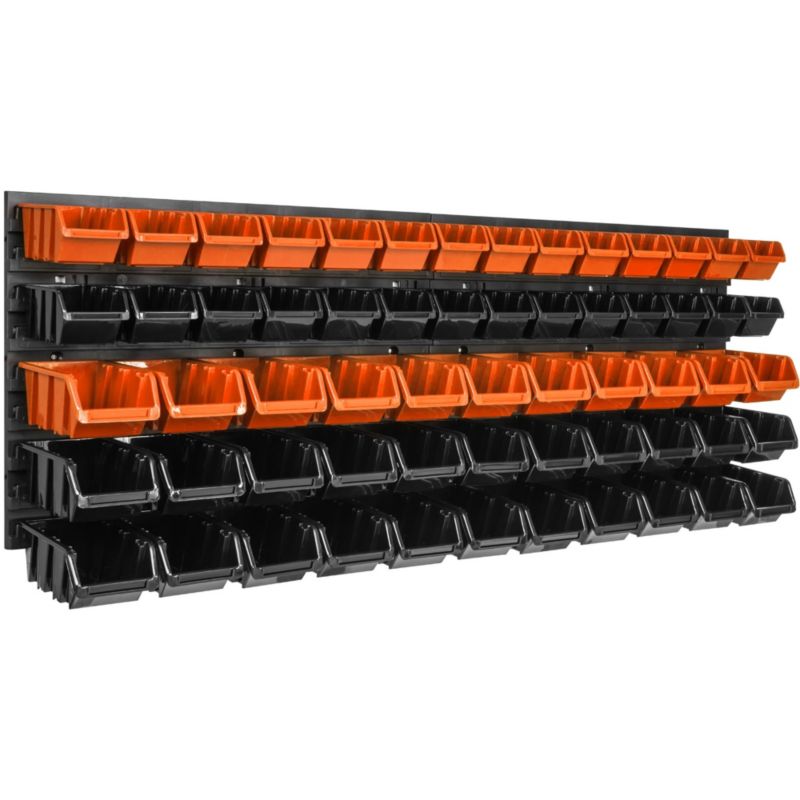 Tablica narzędziowa botle 115 x 39 cm ścianka warsztat 61 kuwet garaż uchwyty haki 1 szt