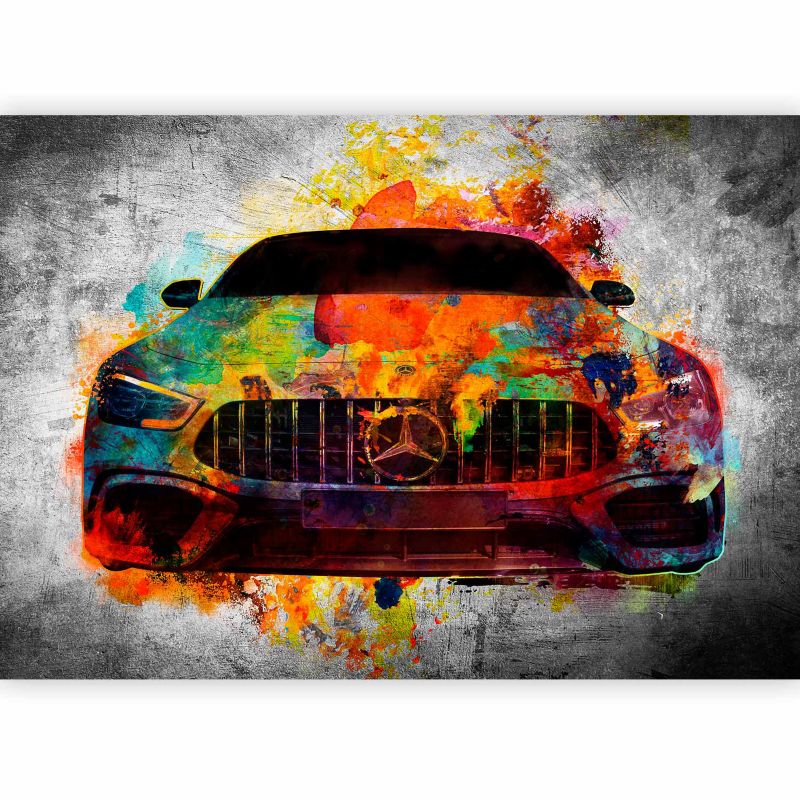 Fototapeta samoprzylepna Artgeist Street art brązowa 392x280 (8 części) 10005aa rolka 1 szt