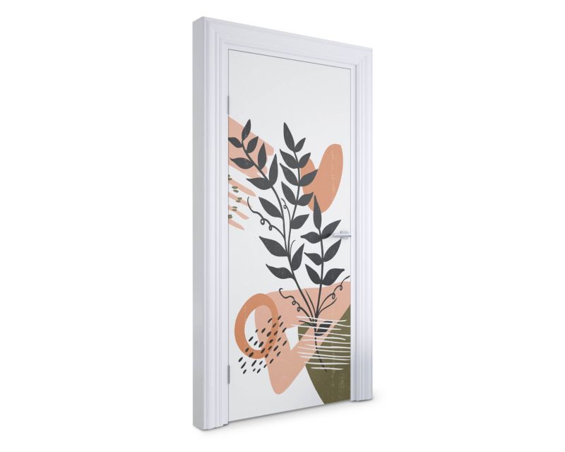 Naklejka na drzwi Wallfluent 95x205 cm Start rakiety 1 szt.