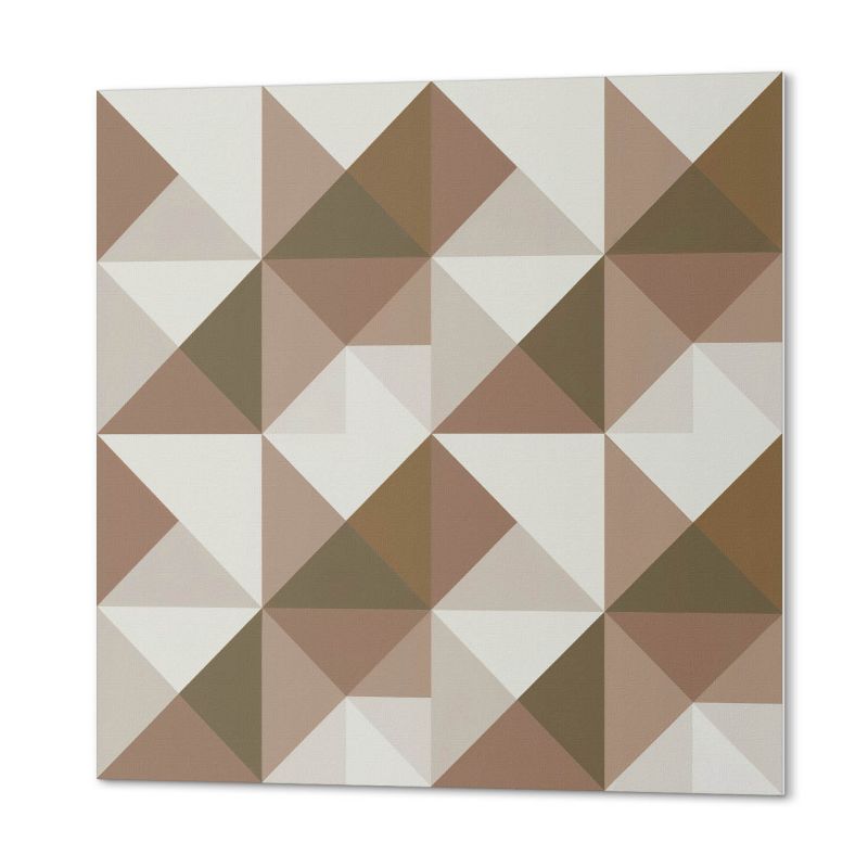 Paczka Kafelków Winylowych PCV ArtPrintCave 30x30 cm Geometria w trójkątach 9 szt.