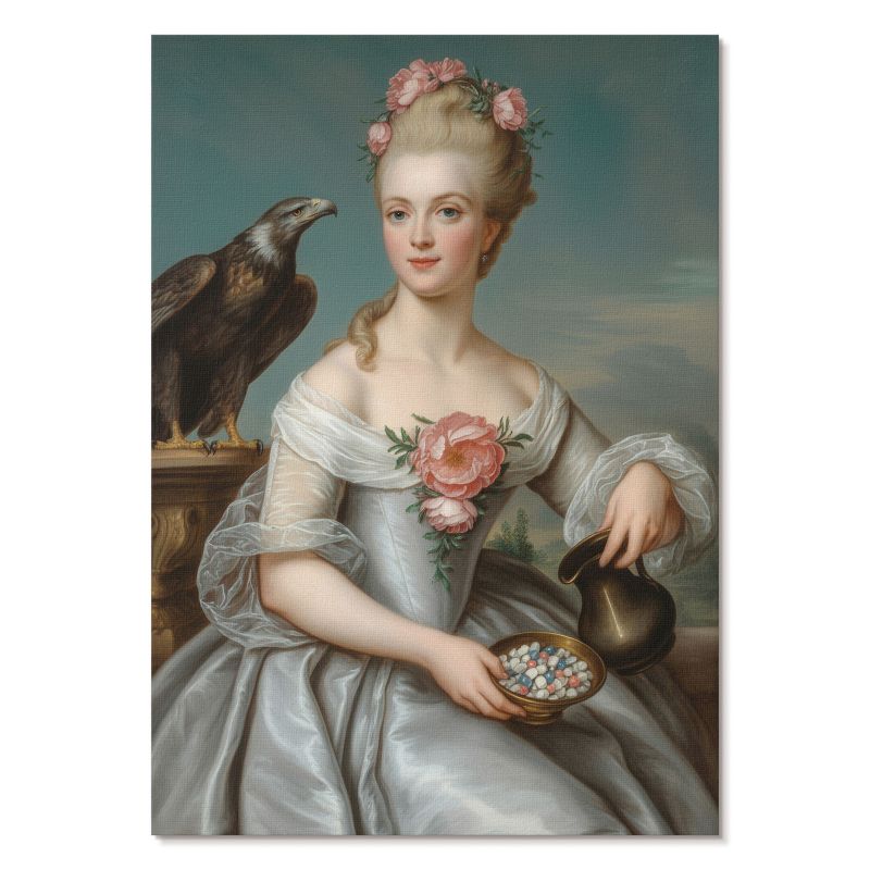 Plakat na Ścianę Tulup 59,4,x84 cm (A1) Klasyczna elegancja Do salonu, sypialni, biura 1 szt.