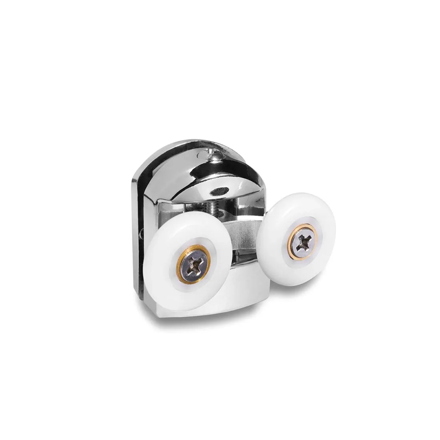 Rolki do drzwi kabiny górne chrom 2,1 cm 2 szt