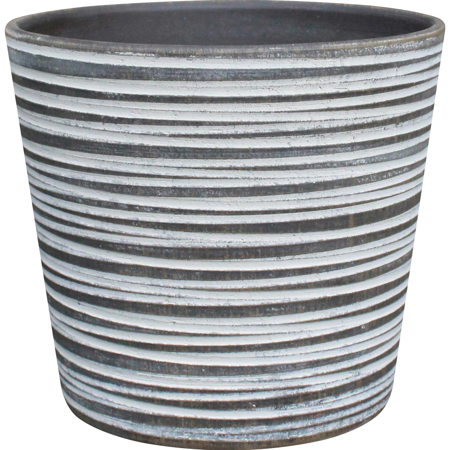 Osłonka Gaja antracytowa - śr. 19 cm