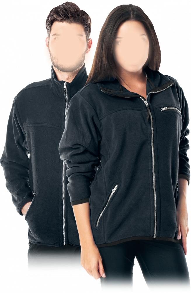 Bluza polarowa Reis Honey, gramatura 290g, rozmiar S, czarna
